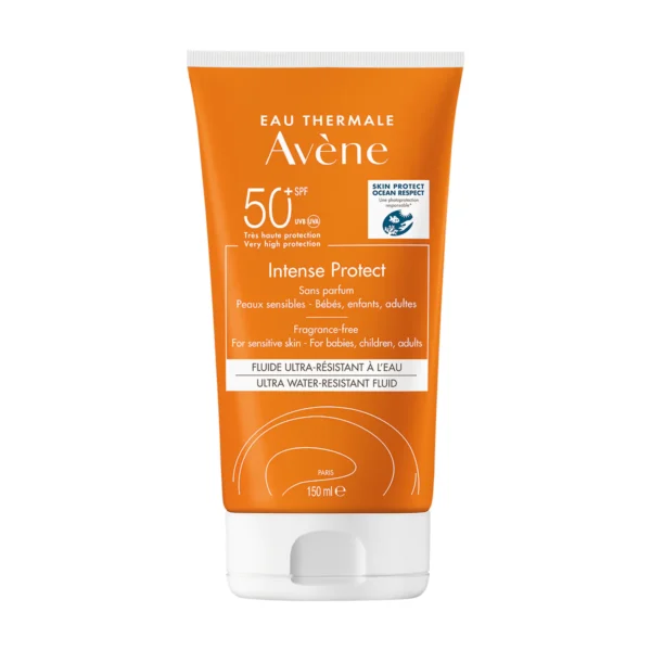 Intense protect fluido FPS 50+, protección solar de espectro ultra amplio 150ml.
