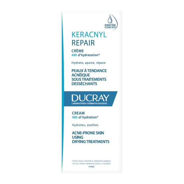 Ducray keracnyl crema reparadora 50ml. - Image 2