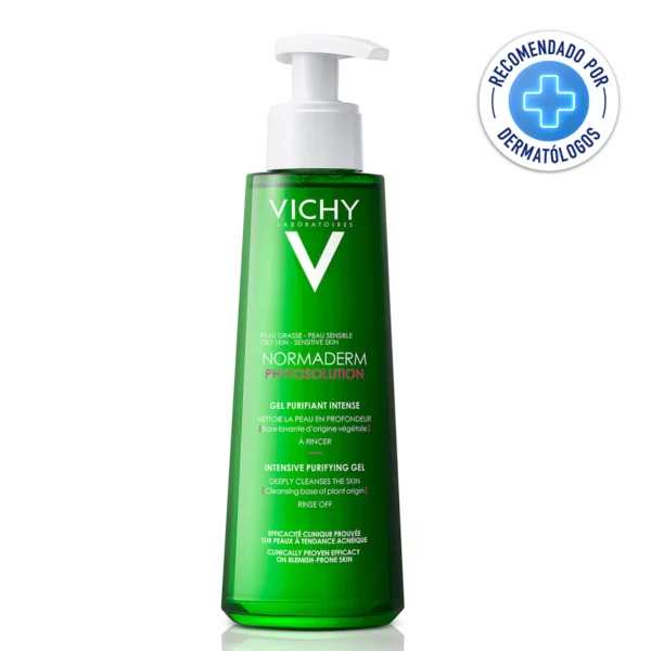 Normaderm Phytosolution Gel limpiador, pieles grasas con tendencia acneica 400ml