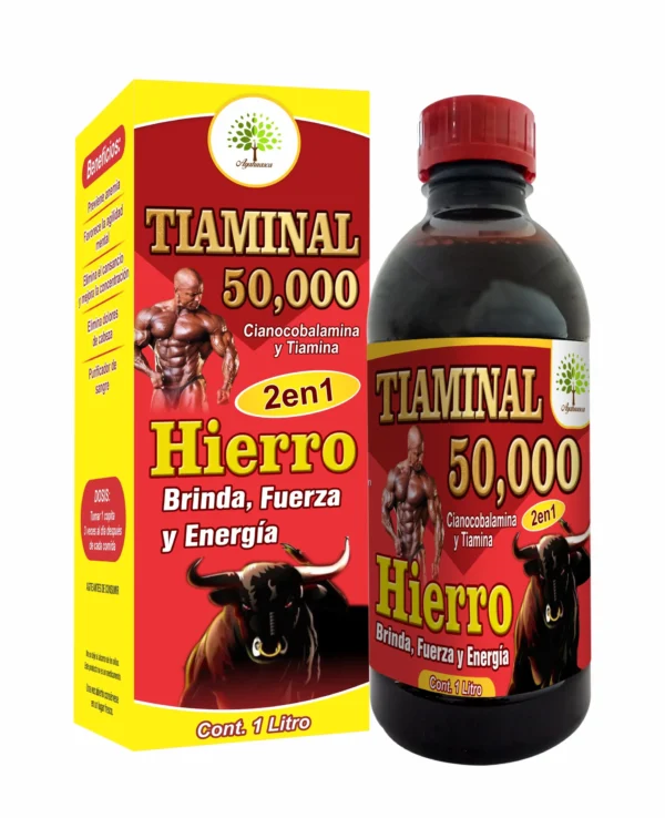 Tónico Tiaminal 50,000 con Hierro 1L