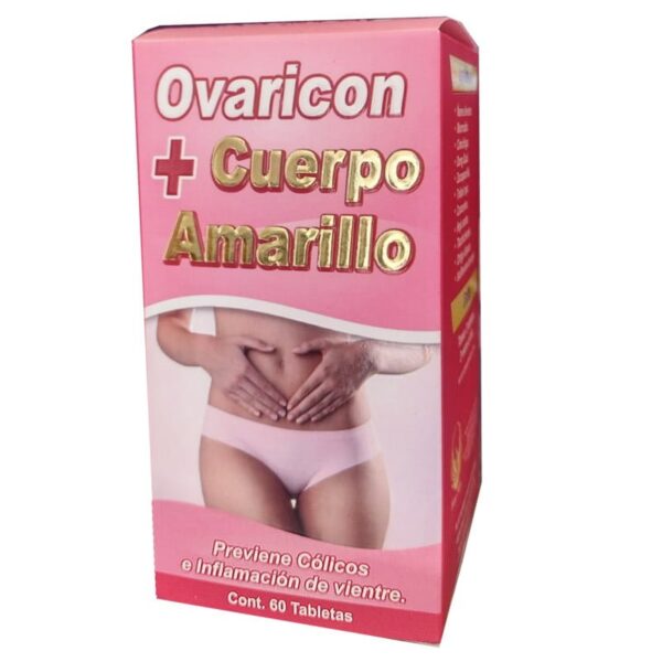 Ovaricon + Cuerpo Amarillo 60tab.