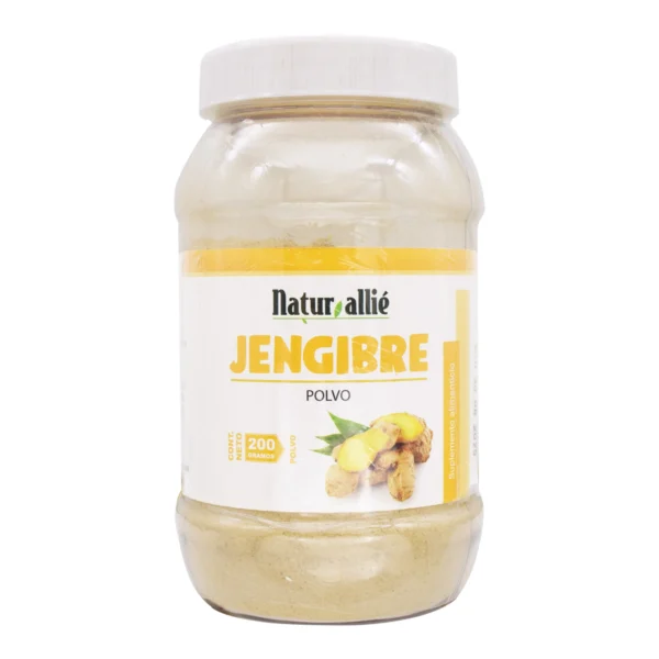 Jengibre polvo Naturallie 200g.