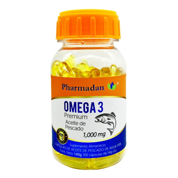 Omega 3 Aceite de pescado 1000mg/100caps.